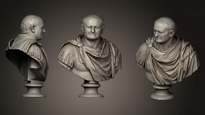Бюсты и головы античные и исторические Веспасиан